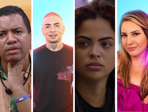 Imagem do post Enquete BBB 23: Bruno, Guimê, Paula e Amanda estão no 4º paredão, quem você elimina? Vote!