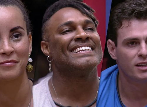 Imagem do post BBB 23: ADMs de MC Guimê e Cara de Sapato vão de #ForaGustavo no paredão com Domitila e Fred Nicácio