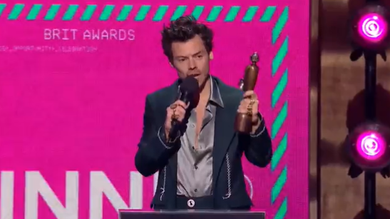 Imagem do post Brit Awards 2023: Veja a lista de vencedores; Harry Styles é o mais premiado