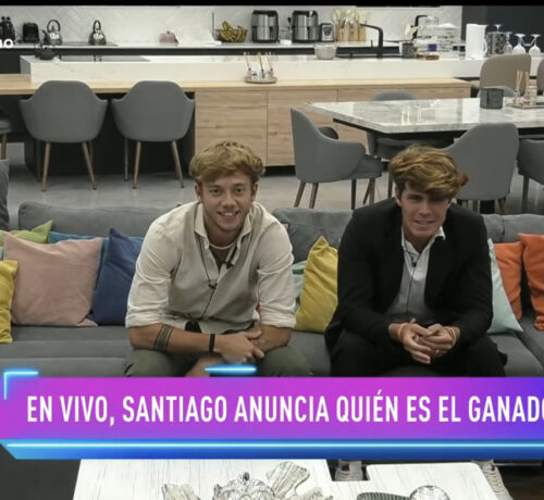 Imagem do post Gran Hermano: Marcos Ginocchio é o campeão com 70,83% dos votos, Nacho é vice-campeão com 29,17%