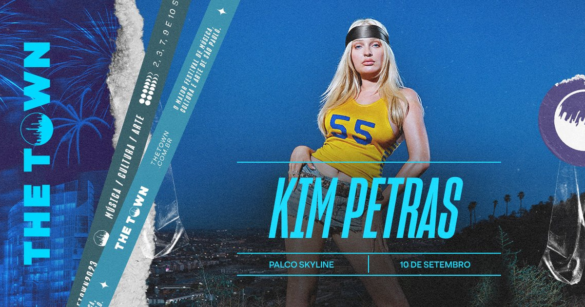 Imagem do post The Town: Kim Petras se apresentará no Skyline, no dia 10 de setembro!