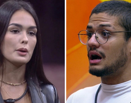 Larissa Santos e Gabriel Santana