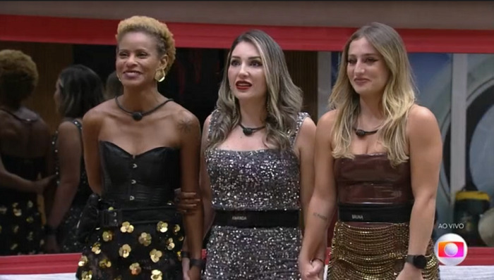 Aline, Amanda e Bruna  BBB 23 