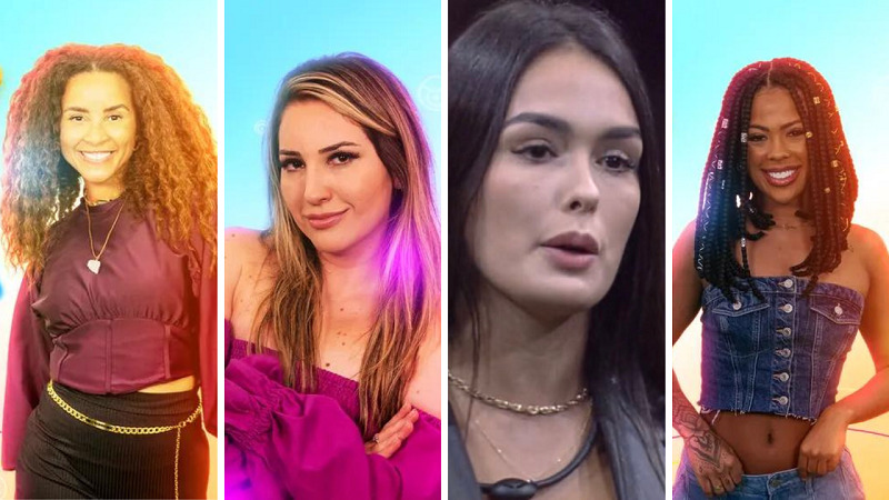 Enquete Bbb 23 Domitila Amanda Larissa E Marvvila Estão No Paredão