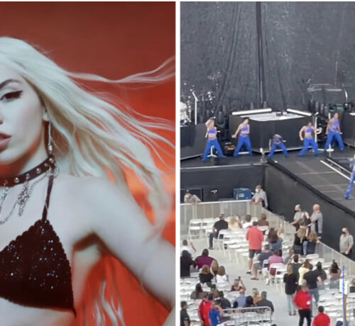 Imagem do post Publicação debocha de Ava Max com show vazio e  viraliza no TikTok; entenda o que aconteceu