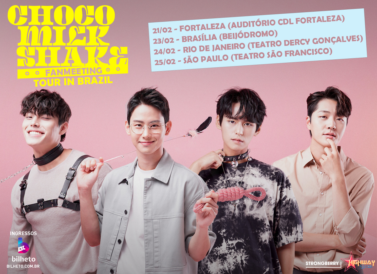 Imagem do post Elenco do k-drama Choco Milk Shake fará eventos em cidades do Brasil; confira