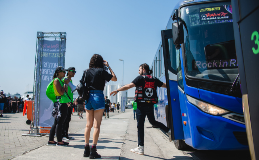 Imagem do post Rock in Rio 2024: Transporte Primeira Classe abre a pré-venda nesta quarta-feira, dia 10