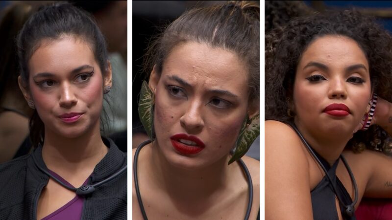 Alane, Beatriz e Pitel enquete bbb 24