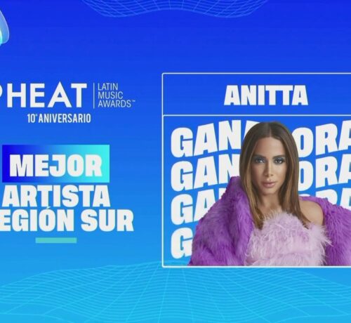 Imagem do post Anitta vence o Latin Heat Music Awards 2024