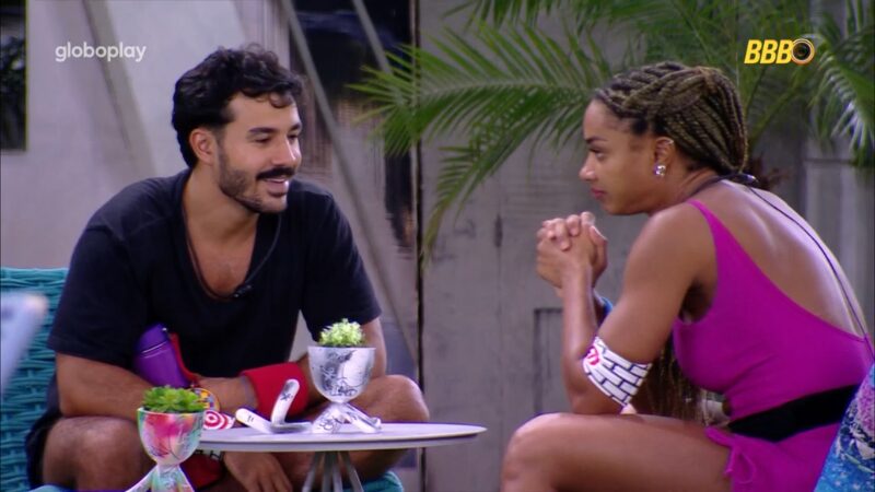 Imagem do post BBB 25 | Aline critica atitude de Camilla e Thamiris ao praticamente pedirem a imunidade do Anjo a Diego: “Lavagem cerebral”