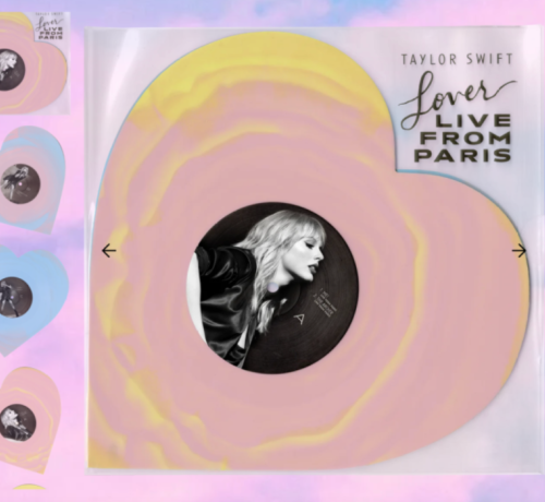 Imagem do post Álbum ‘Lover (Live From Paris) em vinil de Taylor Swift esgota em uma hora de lançamento